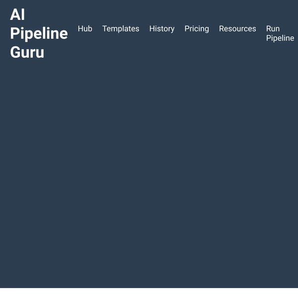 AI Agent Workflow Creator
