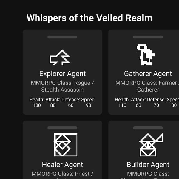 AI Agent MMORPG Class Correlation
