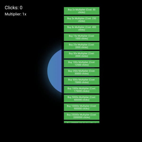 cool clicker game