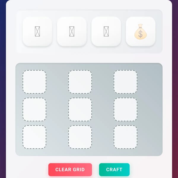 Element Crafting Game