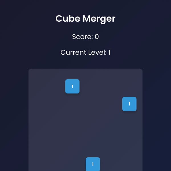 Cube Merger - Find the Cube King!