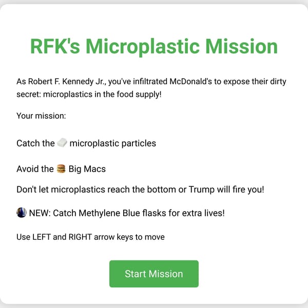 RFK's Microplastic Mission