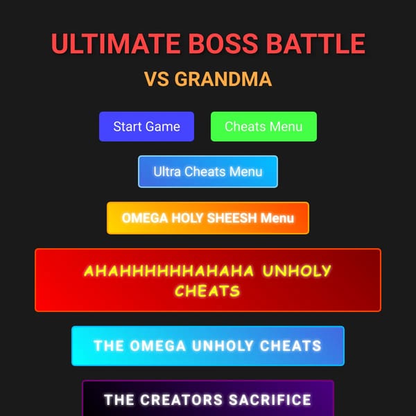 Grandma Boss Battle