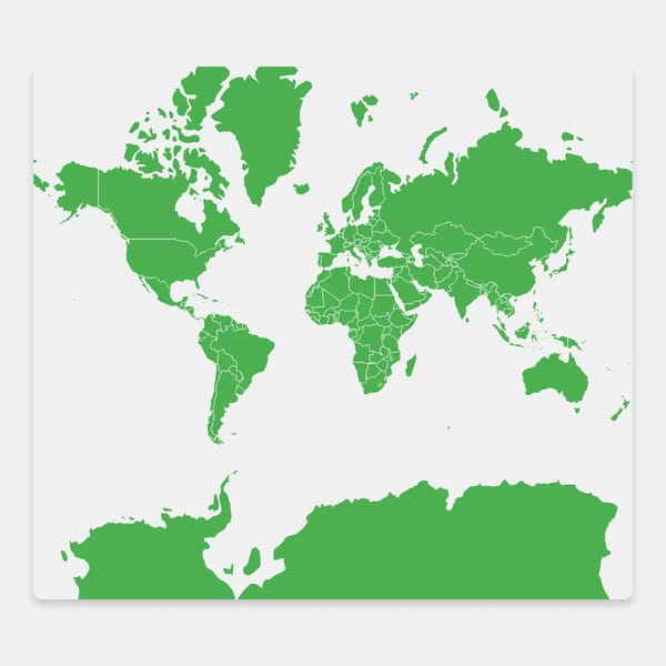 Just The World Map