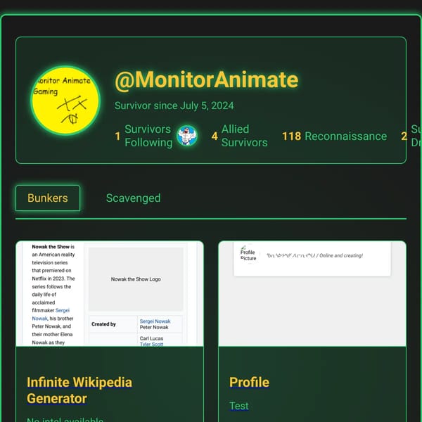 Profile Page 2.0