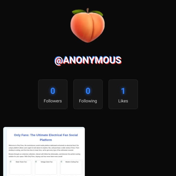 My profile