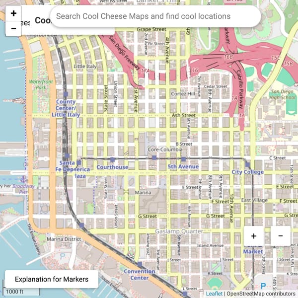 Interactive Map Experience