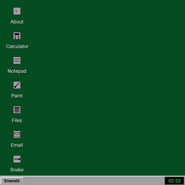 Emerald OS 1.0 (1989)