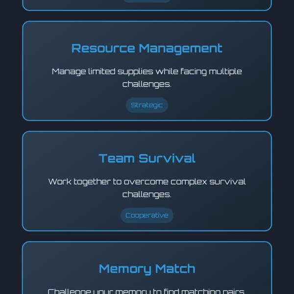 The Scenario Game