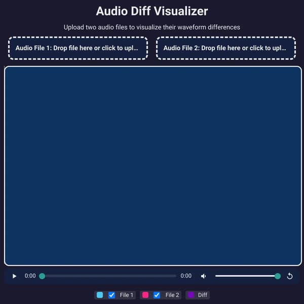 Audio Diff Visualizer