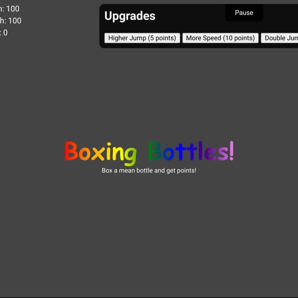 Boxing Bottles!