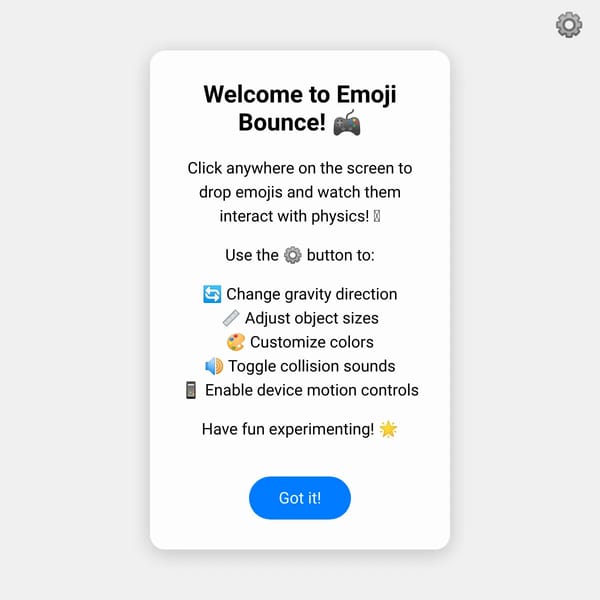 Emoji Bounce Playroom