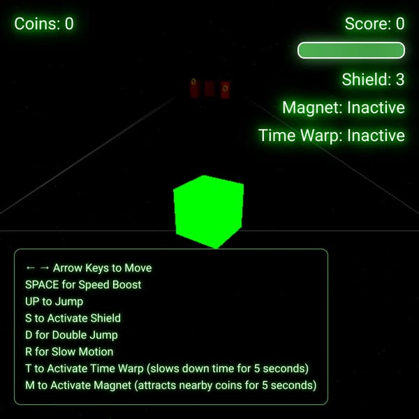 Cube Runner 3D MULTIPLAYER