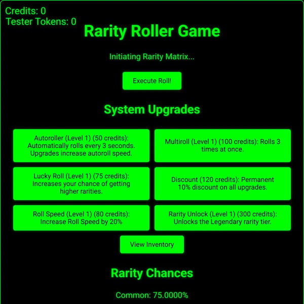 RNG roller