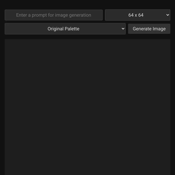 64x64 Pixel Art Generator