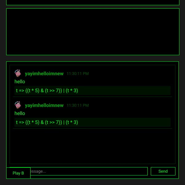 Bytebeat Generator