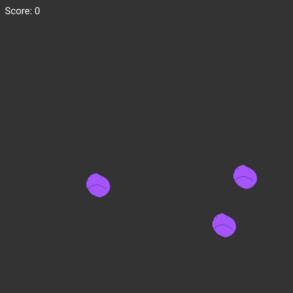Purple Face Juggling