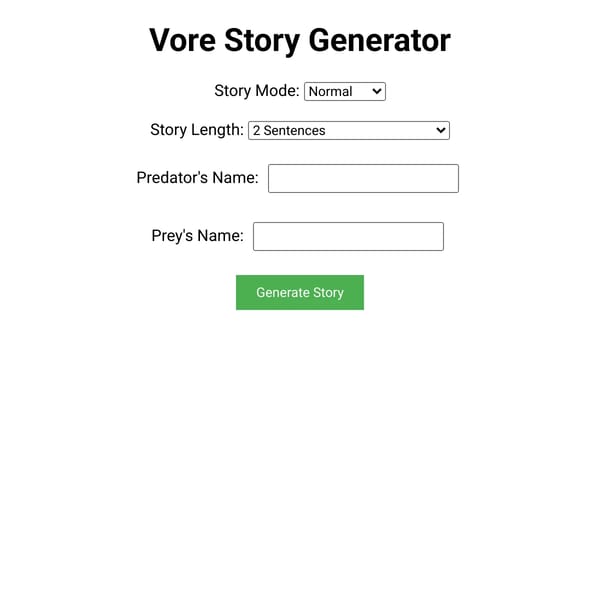 Vore Story Generator 1.0.9