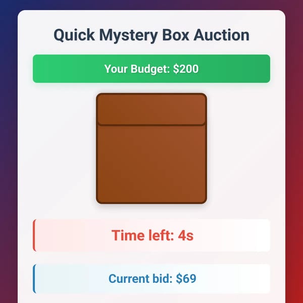 Box auction