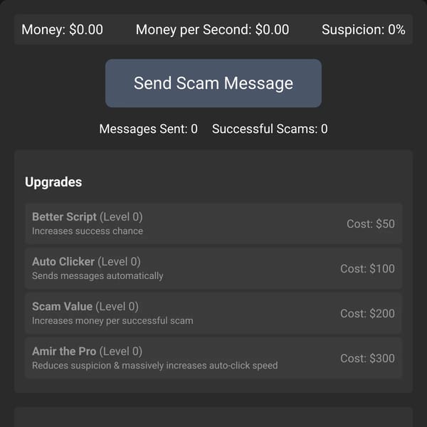 Scaming Simulator💸