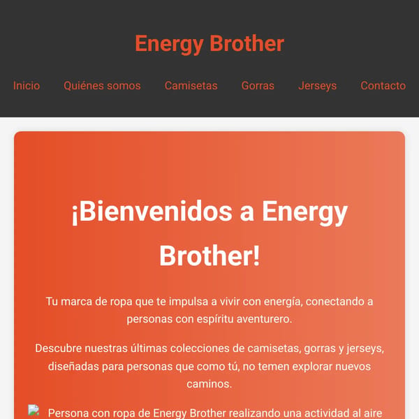 Energy Brother: Tu marca de ropa con energía y estilo