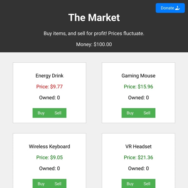 Buy Low, Sell High