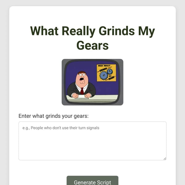 Grinds My Gears Generator