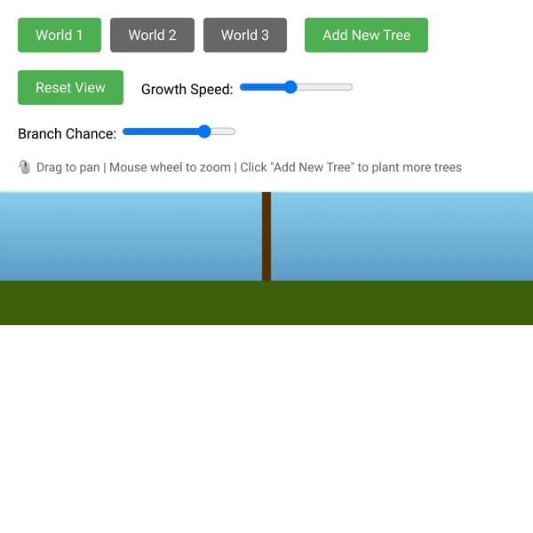 Tree Growth Simulator