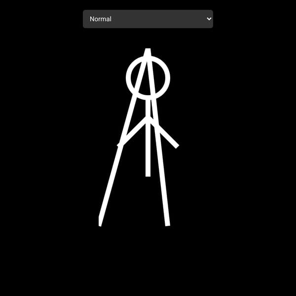 Glitchy Stickman