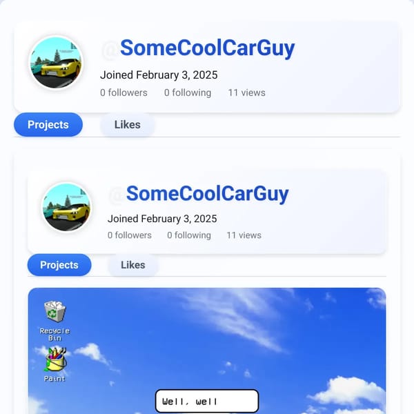 User Profile Page