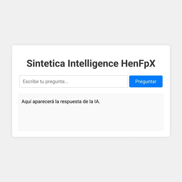 Sintetica IntelIgencia HFP IA