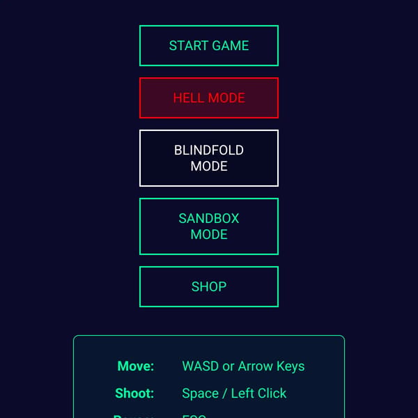 Space Shooter: demo version of my
