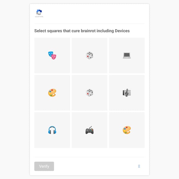 BrainRot reCAPTCHA