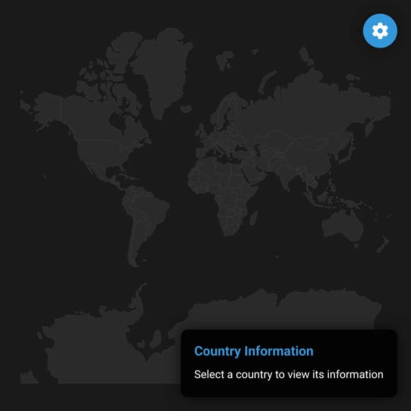 Interactive World Map