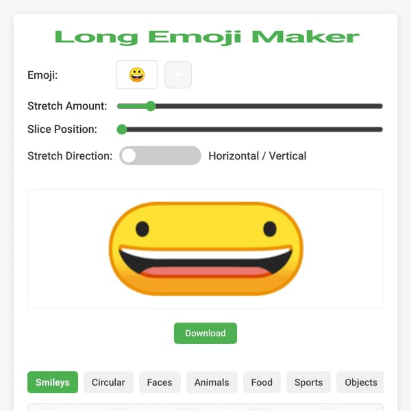 Emoji Stretcher