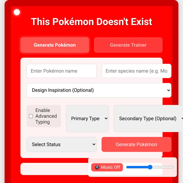 This Pokémon Doesn't Exist