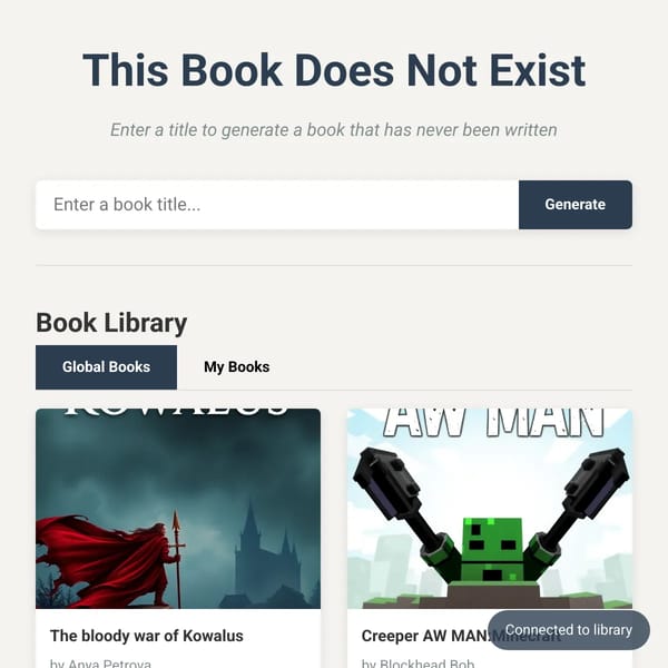 This Book Does Not Exist