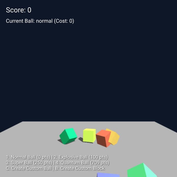 3D Destruction Game