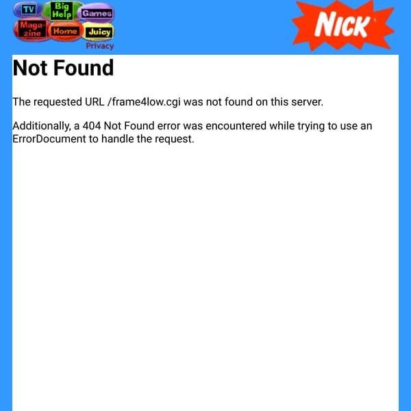 Nick - October 22, 1997