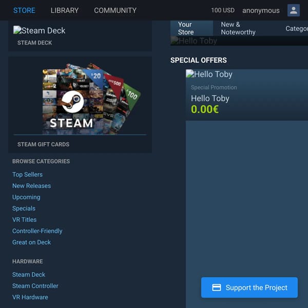 Steam Store