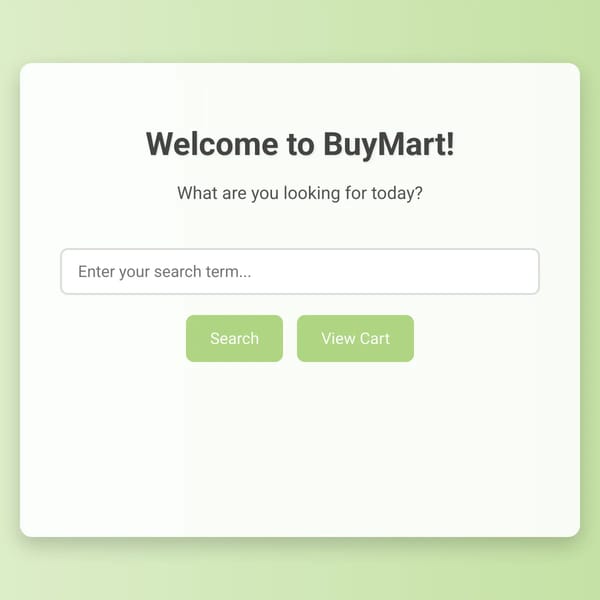 BuyMart AI Game LOL something wrong