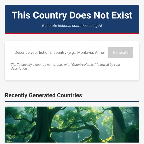 This Country Does Not Exist