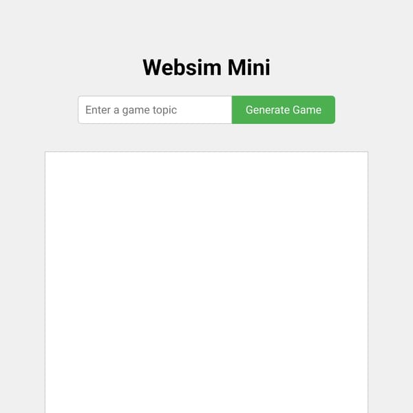 Websim mini