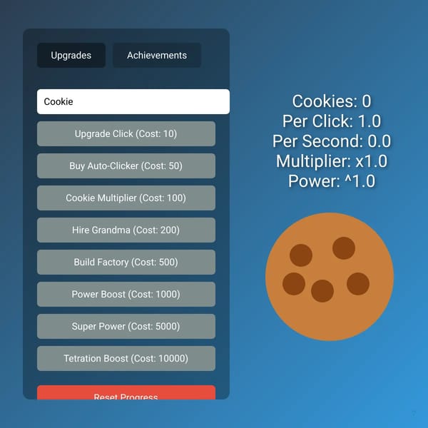 Cookie clicker