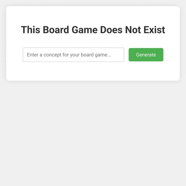 This Board Game Does Not Exist