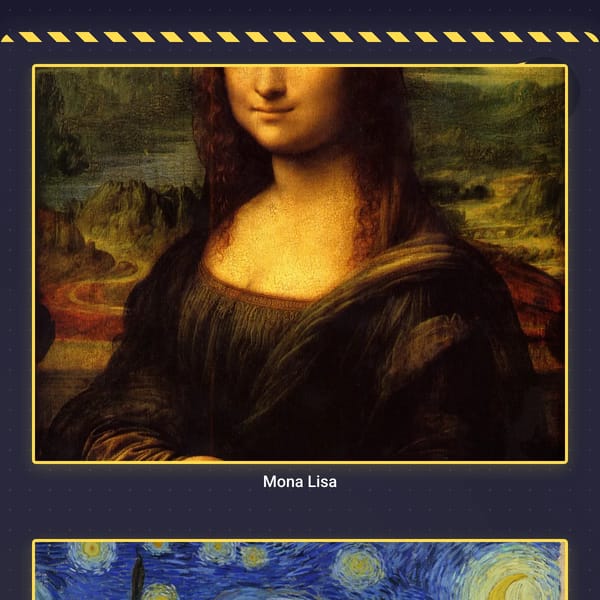The paintings sleepover