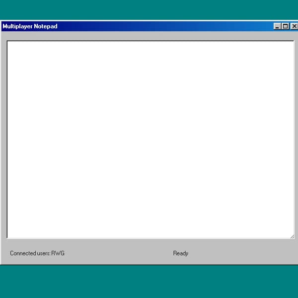 Multiplayer Notepad