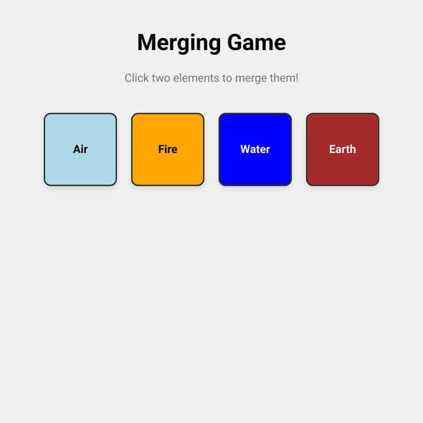 Merging Game