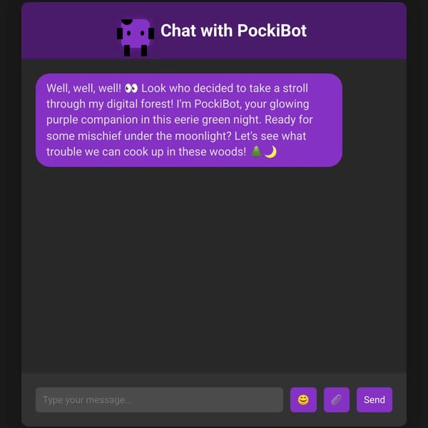 PockiBot - The Mischievous AI Chatbot