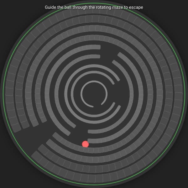 Circular Labyrinth Physics
